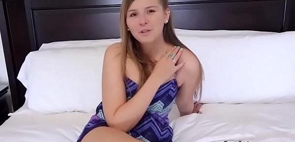 18 Year Old First Time Casting Melissa May